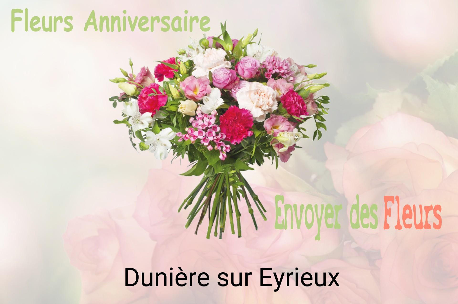 Bouquet de fleurs d’anniversaire livré à Dunière-sur-Eyrieux