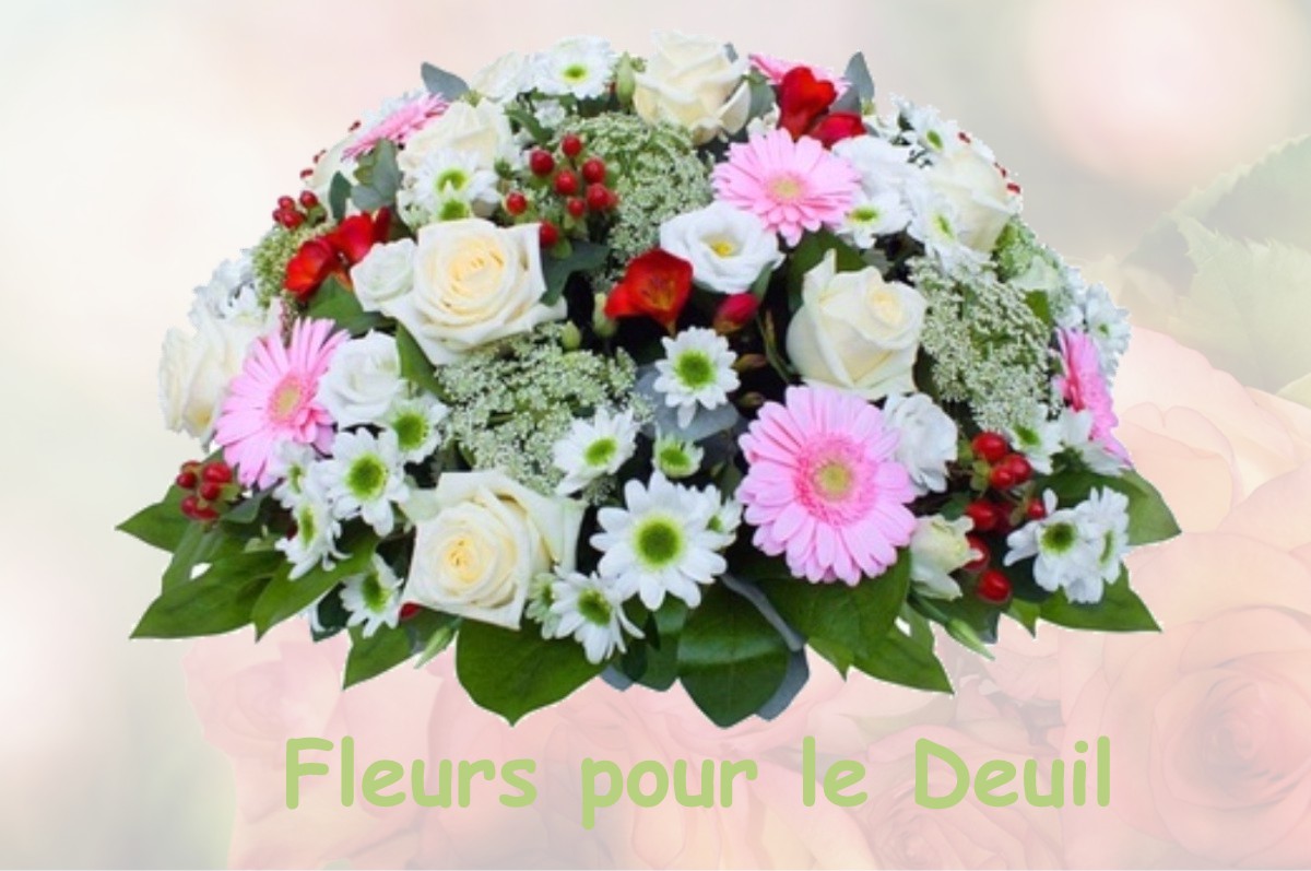 fleurs deuil DUNIERE-SUR-EYRIEUX